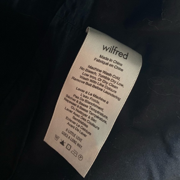 Aritzia Wilfred Jean Denim Tube Top - Picture 8 of 10